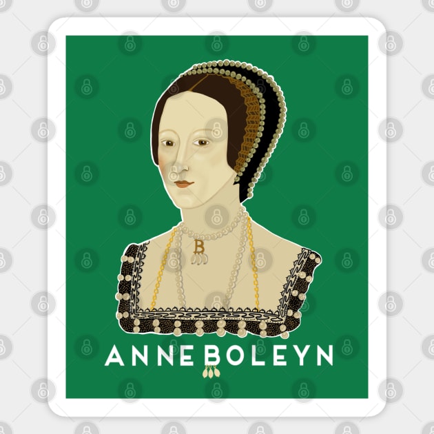 Queen Anne Boleyn England Sticker by EmmaFifield